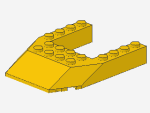 Lego Wedge 6 x 8 (32084) yellow