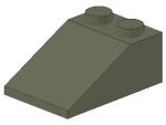 Lego Slope Stone 33° 3 x 2 x 1 (3298) dark gray