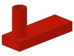 Lego Torbasis 1 x 3 x 2 (3359) rot