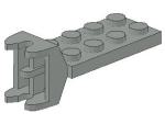 Lego Hinge Plate 2 x 4 (3640) light gray