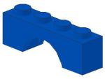 Lego Stein, Bogen 1 x 4 x 1 (3659) blau