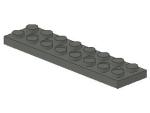 Lego Technic Plate 2 x 8 (3738) dark bluish gray