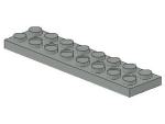 Lego Technic Plate 2 x 8 (3738) light gray