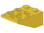 Lego Slope Stone, inverse 33° 3 x 2 x 1 (3747a) yellow