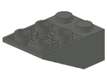 Lego Schrägstein, invers 33° 3 x 2 x 1 (3747b) dunkel bläulich grau