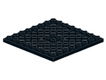 Lego Platte, modifiziert 8 x 8 (4151a) schwarz