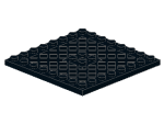 Lego Platte, modifiziert 8 x 8 (4151b) schwarz