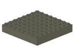 Lego Brick 8 x 8 x 1 (4201) dark gray