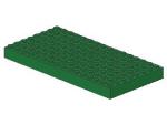 Lego Brick 8 x 16 x 1 (4204) green