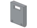 Lego Box Door (4346) light bluish gray