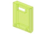 Lego Box Door (4346) transparent neon green