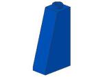 Lego Slope Stone 75° 2 x 1 x 3 (4460a) blue