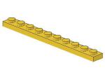Lego Platte 1 x 10 (4477) gelb