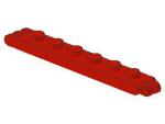 Lego Hinge Plate 1 x 6 (4504) red