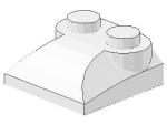 Lego Slope Stone, curved 2 x 2 x 2/3 (47457) white