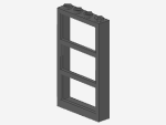 Lego Fenster 1 x 4 x 6 (57894) dunkel bläulich grau