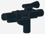 Lego Minifigur SW Blaster Standard (58247) schwarz