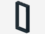 Lego Door Frame 1 x 4 x 6 (60596) black