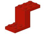 Lego Winkelträger 5 x 2 x 2 1/3 (6087) rot