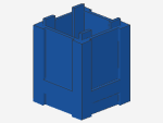 Lego Box 2 x 2 x 2 (61780) blue