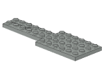 Lego Vehicle Base 4 x 12 (803) light gray