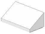 Lego Slope Stone 30° 1 x 2 x 2/3 (85984) white