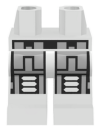 Lego Minifigure Legs assembled (970c00pb0019) white