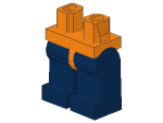 Lego Minifigur Beine, montiert (970c63) orange