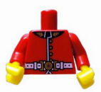 Lego Minifigure Torso mounted (973pb0927c01)