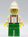 Lego Minifigur adv006 Dr. Charles Lightning