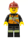 Lego Minifigur cty0434 Feuer