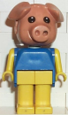 Lego Minifigur fab11a Schwein 1