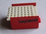 Lego Hull, Middle 8 x 6 x 3 1/3 (x146c02pb03) red, decorated